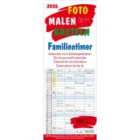 Korsch Verlag Foto-Malen-Basteln Familientimer 2026