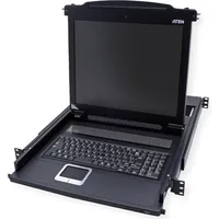 ATEN CL1000M KVM-Konsole, 43cm LCD, VGA, PS/2, US-Layout