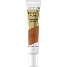 Max Factor Miracle Pure cremiger Bronzer zur Verjüngung der Gesichtshaut Farbton 001 Light To Medium 15 ml