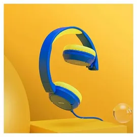 Joyroom On-Ear-Kopfhörer 3,5 mm Miniklinke für Kinder Kinder blau (JR-