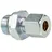 GOK Schneidringverschraubung Typ Gerb-o - Verschraubung Ø 8 Mm X G 3/8 Zoll Ag & O-ring, Stahl Verzinkt, Schneidring Messing