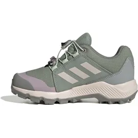 Adidas Terrex Goretex Kinderswander Schuhe - Silver Green / Linen Green / Preloved Fig - EU 33