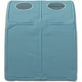 vidaXL Bettunnel 2er Set Himmelblau
