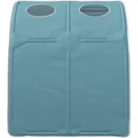 vidaXL Bettunnel 2er Set Himmelblau