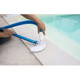 Steinbach Bodensauger Basis weiß Teleskopstiel