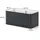 Oskar OK-Living Hochbeet 180 x 90 x 80 cm Anthrazit
