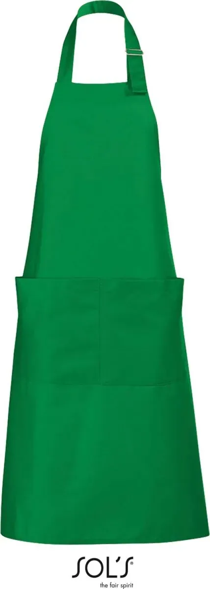 SOLS Latzschürze 88010 kelly green 75 x 90 cm