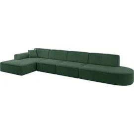 altdecor Ecksofa IREA-L3-v3 L-förmig Grün