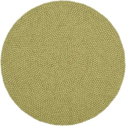 myfelt Pitt Filzkugelteppich rund Ø 90cm