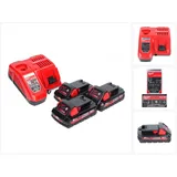 Milwaukee M18 Nrg-303 Akku Starter Set High Output 3x 18 V 3,0 Ah