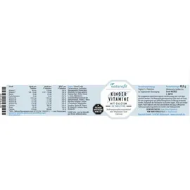 NATURAFIT Kindervitamine mit Calcium Lutschtabletten 20 St.