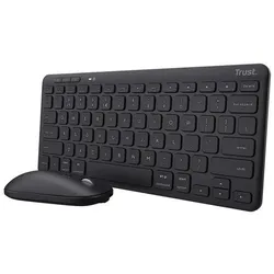 Trust Kabellose Tastatur und Maus Lyra