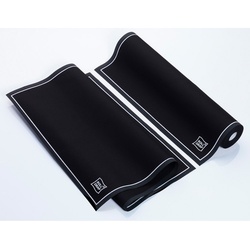 Schwarz Baumwolle Roll Vorhang Tuch Roll Vorhang 40x64cm.