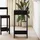 vidaXL Bartisch 51 x 50 x 103,5 cm Schwarz