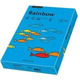 Rainbow Rainbow, 88042764 Farbiges Druckerpapier DIN A3 80 g/m2 500 Blatt Blau
