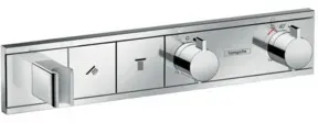 hansgrohe Fertigmontageset RainSelect UP-THM, m int. Brauseha., 2 Verbr., chr