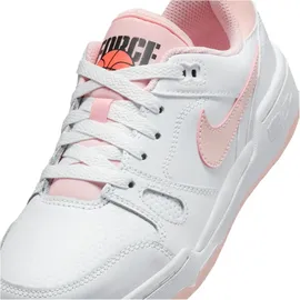 Nike Full Force Low Kinder Weiß/Echo Pink/Bright Mango/Schwarz 35,5