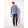 LE JOGGER Pyjama Packung, 2 Stück, 4 Schlafanzug mit garngefärbten Streifen Gr. 44/46 (S), blau-marine, grau-anthrazit, , 58249832-44