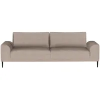 Livetastic Schlafsofa, Hellbraun, Textil, Uni, 2-Sitzer, Füllung: Schaumstoff, 250x89x105 cm, Reach, Made in EU, FSC Mix, Stoffauswahl, Schlafen auf Sitzhöhe, Armteil links, rechts, Wohnzimmer, Sofas & Couches, Schlafsofas, Schlafsofas mit Bettkasten