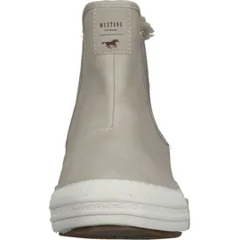 Mustang Damen Stiefelette Schlupfstiefelette Sneaker Stretcheinsatz 1410-601, Größe:38 EU, Farbe:Beige - 38