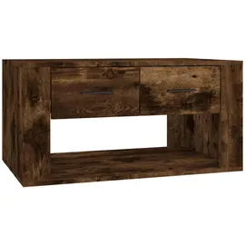 furnicato Couchtisch Räuchereiche Braun 80 x 50 x 40 cm