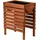 Dobar Hochbeet auf Beinen 70 x 45 x 71 cm braun