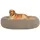 luxuskollektion Hundekissen HMTOPE rund 100 x 100 cm Kamelbraun