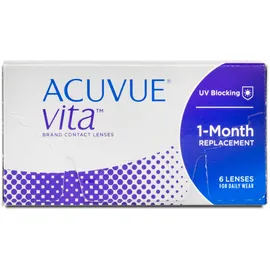 Acuvue Vita (6er Packung) Monatslinsen (-1.75 dpt & BC 8.8) mit UV-Schutz