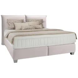 Boxspringbett Fog in Sandfarben ca. 180x200cm
