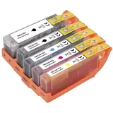 Renkforce Druckerpatrone ersetzt Canon PGI-570PGBK XL, CLI-571BK XL, CLI-571C XL, CLI-571M XL, CLI-571Y XL Kompatibel Kombi-Pack