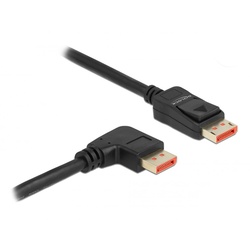 Delock DisplayPort Kabel 1.4 (4k/8k) - Rechts gewinkelt - Schwarz - 5m