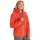 Superdry Damen. Ultimate SD-Windcheater mit Kapuze Kräftiges Orange/Kräftiges Marineblau 38 - 38