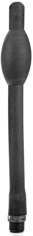 All Black - Dusche Anal klappbares Silikon 27 cm