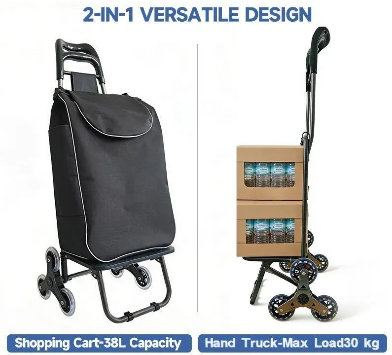 Strong bird 2026 Neuer Einkaufstrolley mit ergonomischem Griff, großes Fassungsvermögen – Europas meistverkauftes Modell, Treppensteiger-Design, leicht und faltbar, perfekt für den Lebensmitteleinkauf zu Hause