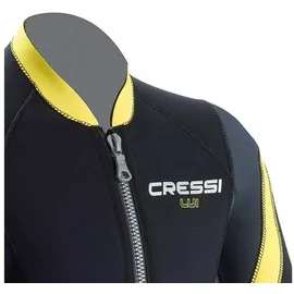 Cressi Neoprenanzug Lui Schwarz/Gelb M