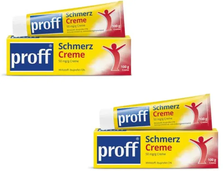 Proff Schmerzcreme 100g Doppelpack 2X100 g Creme