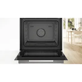 Bosch HSG7584B1, Backofen (Einbaugerät, 71 l, 594 mm breit), Serie 8, Dampfgarfunktion
