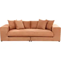 Beliani Beliani, Sofa orange mit Kissen GLORVIKA