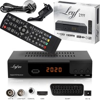 Kabelreceiver Kabel Receiver Receiver für digitales Kabelfernsehen - DVB-C (HDTV,DVB-C / C2, DVB-T/T2, HDMI, SCART, USB 2.0,) + HDMI Kabel (Receiver)