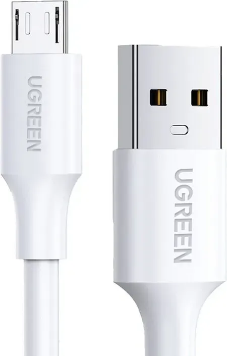 Ugreen US289 60142 Micro-USB/USB-A-Kabel 1.5m - weiß