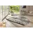 freundin Home Collection Teppich Lilja Wendeteppich", schwarz (schwarz, creme), H:5mm Ø:100cm, Polypropylen (PP), Freundin Home Collection Teppiche, Teppich, In-& Outdoor, beidseitig, Wetterfest, Balkon, Garten, Wohnzimmer
