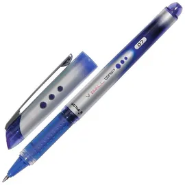 Pilot Pen PILOT V-Ball Grip 07 Tintenroller blau/silber 0,4 mm, Schreibfarbe: blau