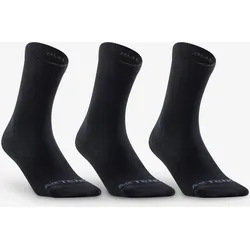 Tennissocken RS 160 High 3er-Pack schwarz 43/46