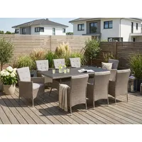 Konifera Mailand Set 25-tlg. Braun/Grau