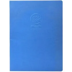 Clairefontaine 10x Skizzenheft Crok'Book 17x22cm Hochformat 20 Blatt weiß 160g - Zufällige Farbsortierung 60338C