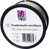 TRU Components Kupferdraht Außen-Durchmesser (ohne Isolierlack): 0.60mm 100m