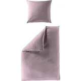 BIERBAUM Elegant uni Rosa 240 x 220 cm + 2 x 80 x 80 cm