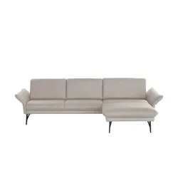 himolla Ecksofa Echtleder 1928 ¦ beige ¦ Maße (cm): B: 296 H: 85 T: 175.0