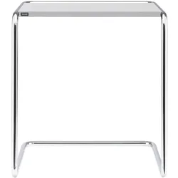 Thonet - B 97 a Satztisch, Chrom / Decklack reinweiß (RAL 9010)