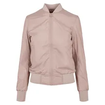 URBAN CLASSICS Damen Light Bomber Jacket – Blouson in duskrose | Gr.: S